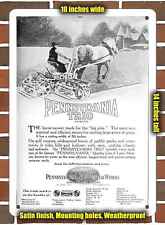 Metal Sign - 1920 Pennsylvania Lawn Mower Works- 10x14 inches picture
