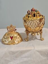 Joan Rivers Imperial Treasures Musical Palace Gold Enamel Egg Working picture
