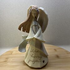 enesco Foundations Prayer Angel Figurine 4007634 picture