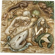 Point Siren Song Harmony Kingdom Noahs Park Picturesque Tile Mermaid Shark NWT picture