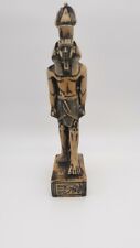 Ancient Egyptian Pharaoh Stone Figurine 10.2 inch picture