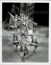 Press Photo The cast of Ice Capades in 