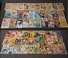 60 Comic Books Wonder Woman Batman Superheroes 1950s - 1980s VTG Comic Book Lot picture