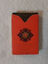 Vintage Soviet Russian Playing Cards BOX Palekh Style 150 Anniversary 1817-1967 picture