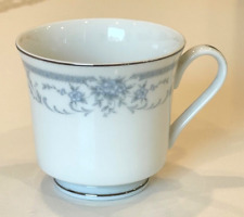 1985 Sheffield Blue Whisper Fine China Footed Tea Cup ONLY Floral Japan Vintage picture