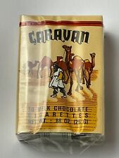Vintage CARAVAN CHOCOLATE CIGARETTES candy package French picture