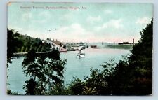 Postcard Steamer Tremont, Penobscot River, Bangor ME 1908 I83 picture
