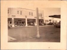 c1940 Firestone Tires Bowling Alley 8th St Old Cars Street View Snapshot Photo picture