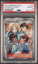 PSA 10 Gem Mt Paldean Student 2024 Pokémon Paldean Fates Ultra Rare #230/091 picture