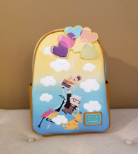 Loungefly Disney Pixar Up Heart Balloons Carl Russel Dug Kevin Mini Backpack NEW picture