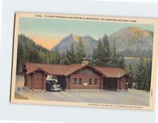 Postcard Cooke Entrance & Republic Mountain Yellowstone Nat'l Park Montana USA picture