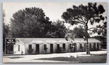 Rex Motel Hillsborough Avenue Tampa Florida FL c1940 Postcard picture