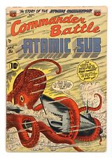 Commander Battle and the Atomic Sub #2 GD+ 2.5 1954 picture
