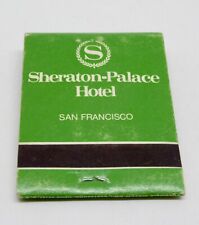 Sheraton Plaza Hotel SAN FRANCISCO California FULL Matchbook picture