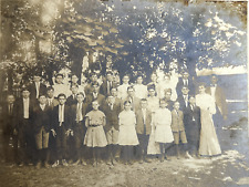 Antique c. 1905-1906 Breaux Bridge LA Louisiana Fifth Grade School Photo picture