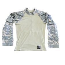 POTOMAC Military Long Sleeve Shirt Size 2XL Field Gear Digital Camo With Patches picture