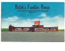 c1957 Hutch’s Frontier House Presho South Dakota SD Restaurant Linen Postcard picture