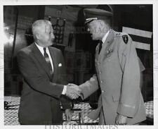 1960 Press Photo William P. Ennis, Jr. and Frederick H. Mueller in Pennsylvania picture