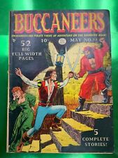 BUCCANEERS #27 (#9) Quality Comics 1951 Swashbuckling Pirate Yarns VG picture