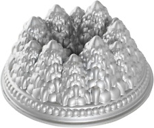 Pine Forest Bundt Pan, Silver picture