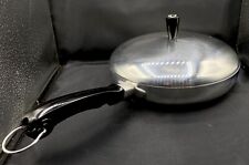Vintage Wear-Ever 9” DIA Aluminum Skillet No. 37979 USA With Lid Nice USA picture