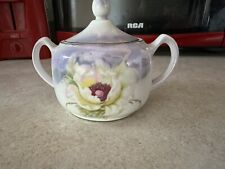 Floral China Sugar Bowl picture