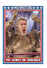 Cuyler Smith Ox (John candy) “Stripes” Trading Card. Signed by artist. NEW picture