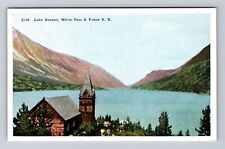 Lake Bennett AK-Alaska Scenic View On White Pass & Yukon Route Vintage Postcard picture