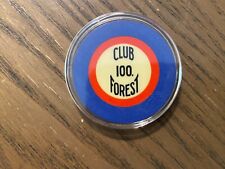 Blue $100 C&S Chip from Club Forest in New Orleans, LA picture