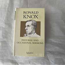 (RARE) Pastoral Sermons and Occasional Sermons  By Ronald Knox picture