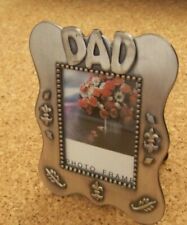 DAD small picture frame metal free-standing c40310 picture