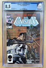 Punisher Limited Series #2 Marvel 1986 White Pages CGC 8.5 picture