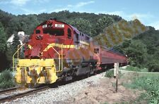 Vtg 1996 Train Slide 211 DV Delaware Valley Engine X2N096 picture