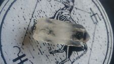 19g  Natural Rough Chunky Clear Quartz Crystal Point Necklace Pendant  picture