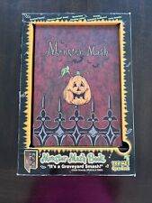 Halloween Monster Mash Book Blue Ridge Musical Lighted Animated Haunted Rare HTF picture