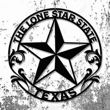 Customized Star Metal Sign - Custom Texas Sign - Family Name Sign - Housewarming picture