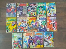 Marvel Transformers Comics Lot of 14 incl. #1, 5, 8, 11 (1984) Vintage G1 80s picture