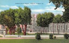 LANSING, Kansas~KS    KANSAS STATE PRISON    c1940's Kropp Linen Postcard picture
