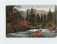 Postcard Castle Crags California USA picture