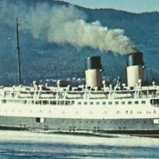 Vintage Postcard Princess Marguerite C.P.R. Ferry Boat Ship Victoria Harbor-B55 picture