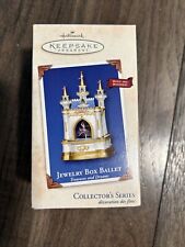 2002 Hallmark JEWELRY BOX BALLET 1st in Series Nutcracker Music Dancing Ornament picture
