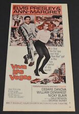 1964 Print Ad Viva Las Vegas Ann Margret Elvis Presley Singing Movie Art Metro picture