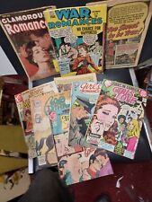 ROMANCE COMIC LOT 10 books Young Romance GIRLS' LOVE KIRBY ART gold & silver age picture