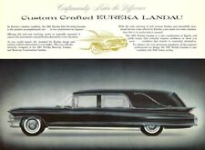 1961 Cadillac EUREKA Landau Hearse Ad, BLACK, Refrigerator Magnet, 40 MIL picture