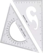 Pacific Arc Triangle Set 8 Inch 30/60 & 45/90 picture