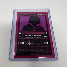 2023 Lil Uzi Vert Official Rookie Card RC Pokemon Style Pink Tape Promo Limited picture