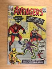 The Avengers #2 1963 Hulk Leaves New Giant-Man 1st Appearance of  Space Phantom picture