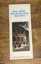 1950's? My Old Kentucky Home State Park Brochure Rare picture