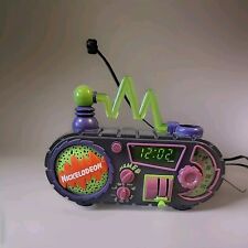 VTG Nickelodeon Time Blaster Rise & Slime Alarm Clock Radio - Broken Radio/Alarm picture