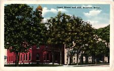 Vintage Postcard- Court House and Jail, Houlton, ME picture